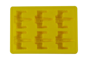 Dope Molds Silicone Gummy Mold - 6 Cavity Yellow X-Wing