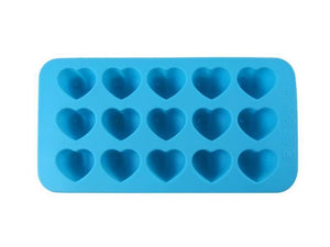 Dope Molds Silicone Gummy Mold - 15 Cavity Blue Hearts