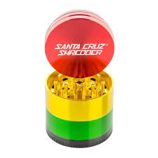 Santa Cruz Shredder Medium 4-Piece Pollinator 2.2" - Rasta