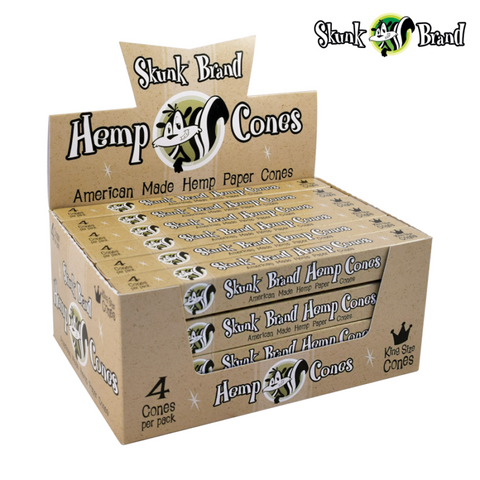 SKUNK KING SIZE HEMP CONES