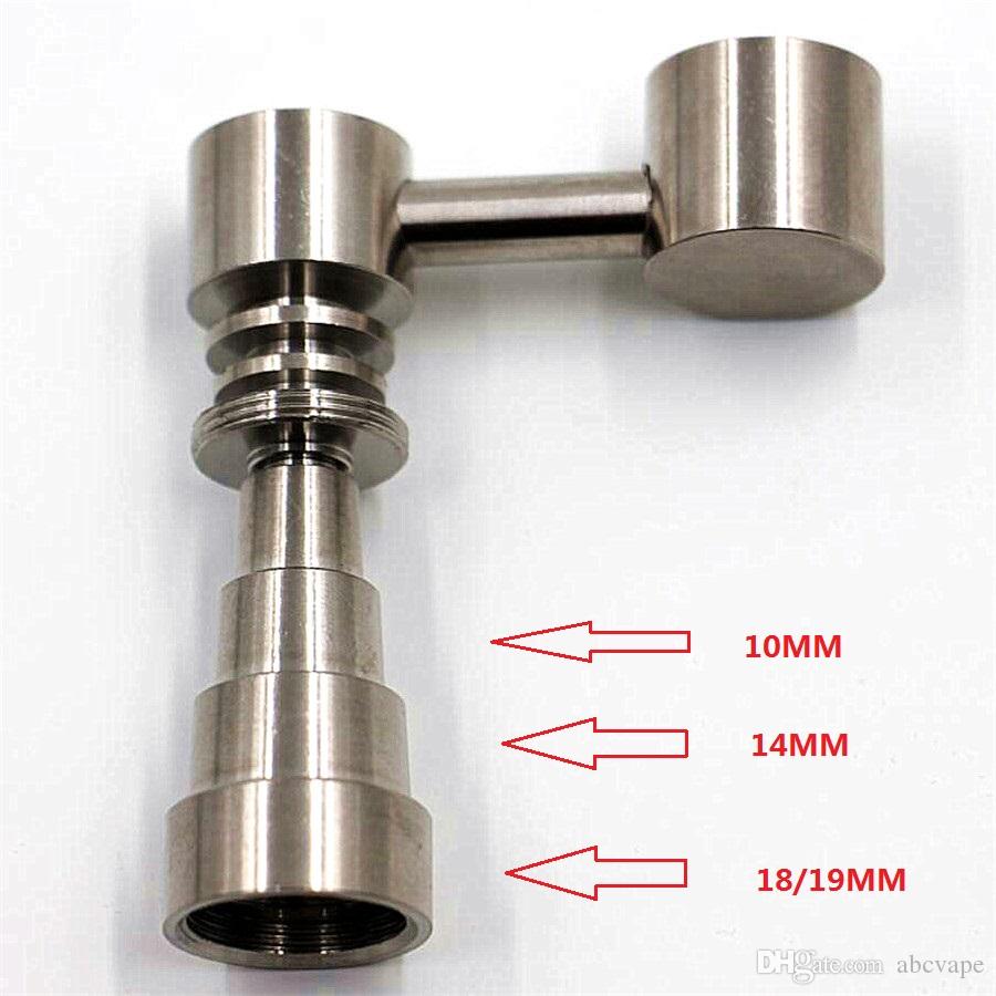 Titanium Domeless Sidearm 14/19mm Male & Female