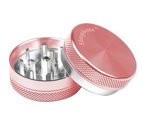 SharpStone 2-Piece Grinder Colored 2.2" - Pink