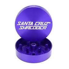 2.75" Large 2-Piece Matte Purple Grinder by Santa Cruz Shredder