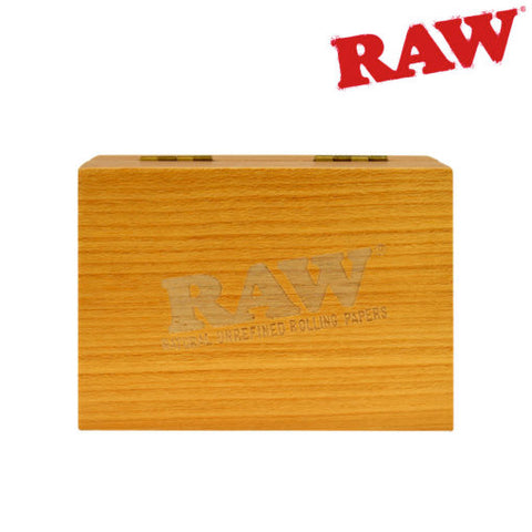 RAW NATURAWL TEAKWOOD SMOKERS BOX