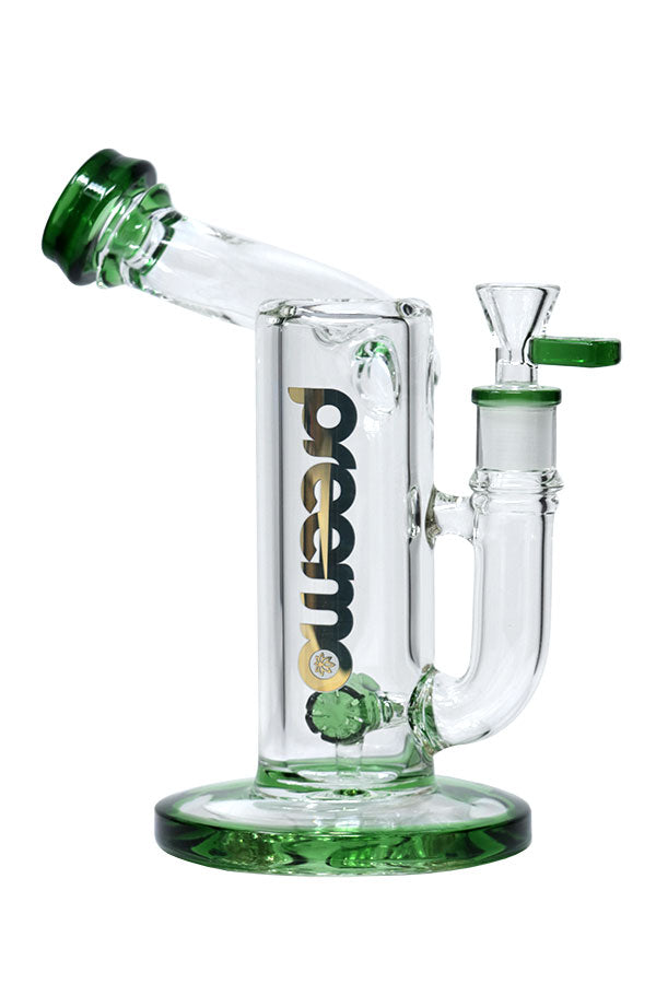 8 inch Preemo Curved Neck Barrel Perc Bubbler