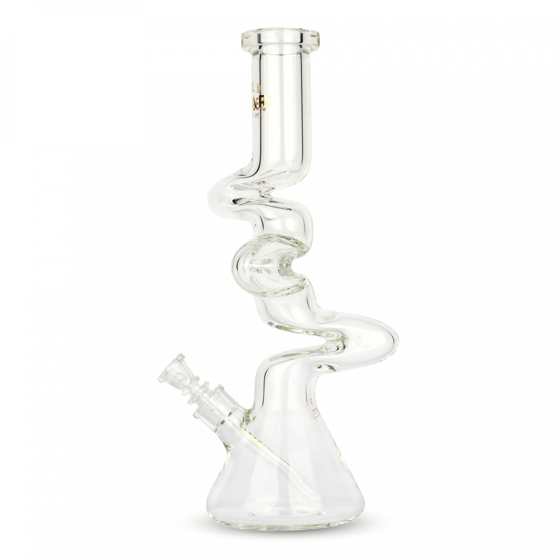 15" 9mm Thick 3-Arm Zorro Beaker Tube