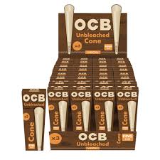 King Size OCB Virgin Unbleached Cones