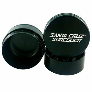 Santa Cruz Shredder 3-Piece Grinder Large 2.75" - Matte Black