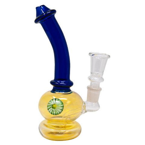 TWIN COLOR CHANGING GLASS BONG