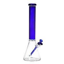 14" Hoss Glass Coloured Neck Dab Rig