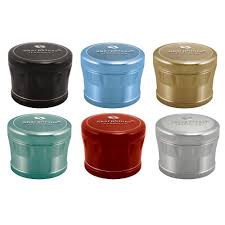 SharpStone 4-Piece Version 2.0 Grinder Pollinator Colored 2.5" - Green