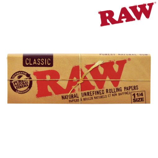 RAW Classic 1 1/4" Hemp Rolling Papers