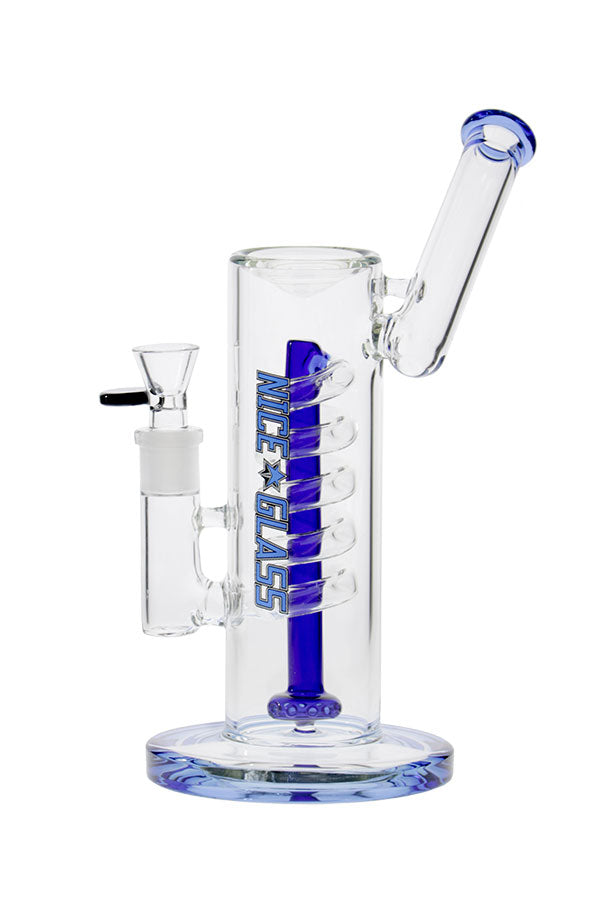 Nice glass 10.5 inch Spiral Perc Bubbler