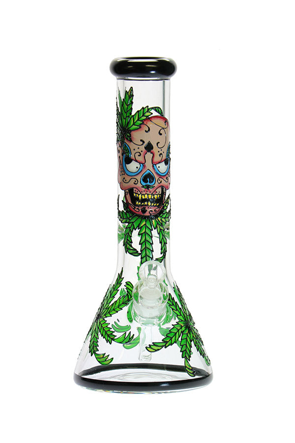 12 inch 7mm Day Of The Dead Beaker