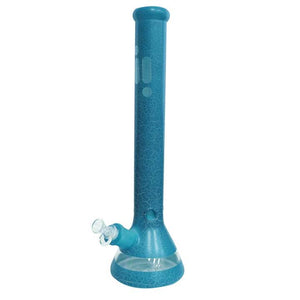 18" Crackle Infyniti Brand Water Pipe with Ice Catcher