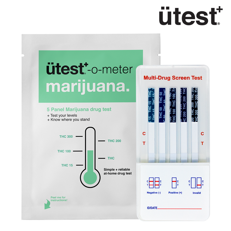 uTest 5 Panel THC/marijuana test kit