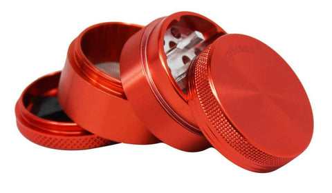 SharpStone 4-Piece Grinder Pollinator Colored 2.2" - Red