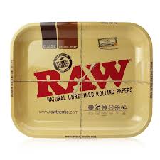 RAW ROLLING TRAY TIN LARGE