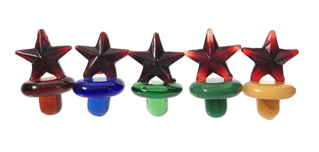 Glass Carb Cap – Star