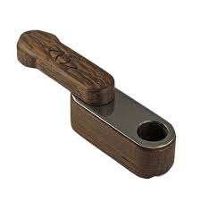 Fisherman's Friend Wood Pipe w/ Storage - Dark Oak Finish