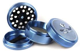 SharpStone 4-Piece V2 Grinder Pollinator Colored 2.2" - Blue