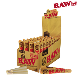 RAW Classic Pre-Rolled Cone 1 1/4" (6 pk)