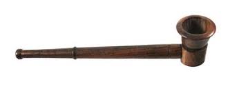 6" Long Skinny Rosewood Pipe