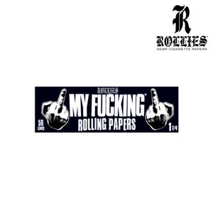 MY FUCKING ROLLING PAPERS 1 1/4 SIZE, PACK/50,