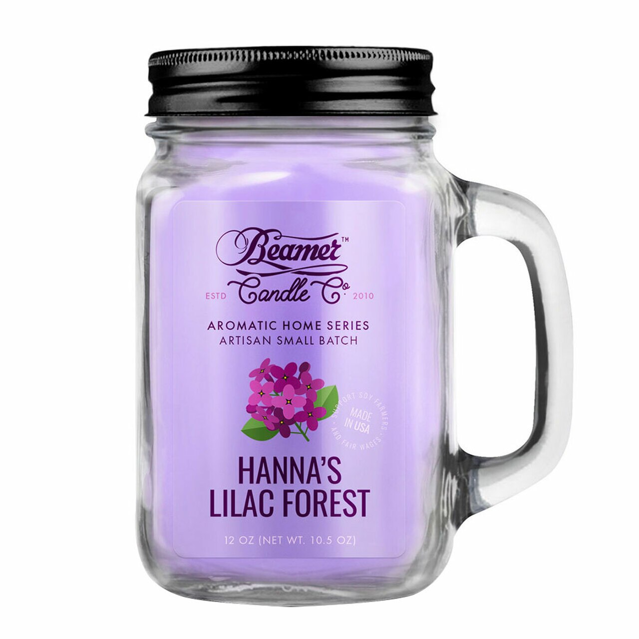 Beamer Candle - Hanna's Lilac Forest