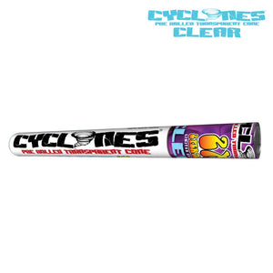 Cyclones  Clear Cones - Purple Unknown 2 pack