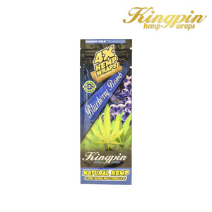 Kingpin Hemp Wraps - Blueberry Bomb