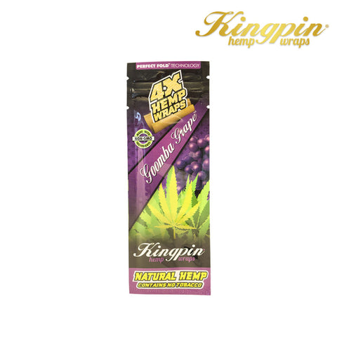 KingPin Hemp Wraps - Goomba Grape