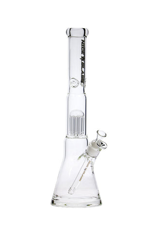 Nice Glass 16 inch 8-Arm Tree perc Bell Beaker