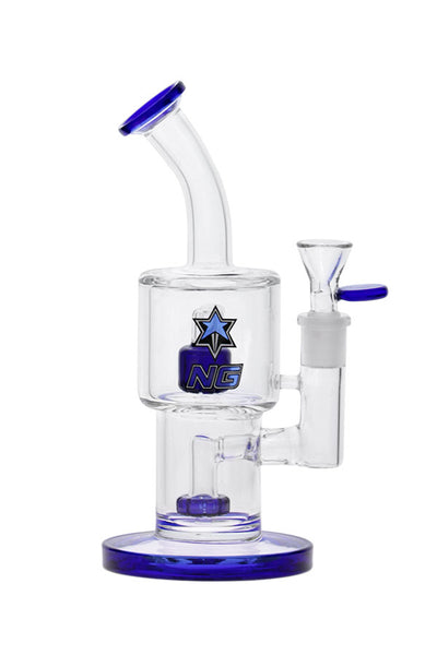 Nice Glass 8.5 inch Double Chamber Bubbler