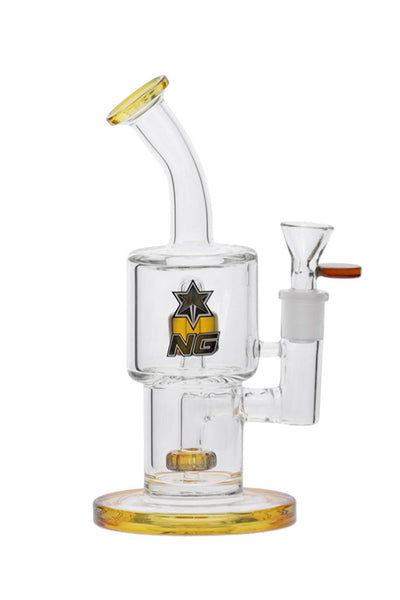 Nice Glass 8.5 inch Double Chamber Bubbler