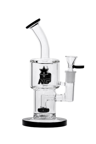 Nice Glass 8.5 inch Double Chamber Bubbler