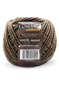 Randy's Hemp Wick 100 ft spool